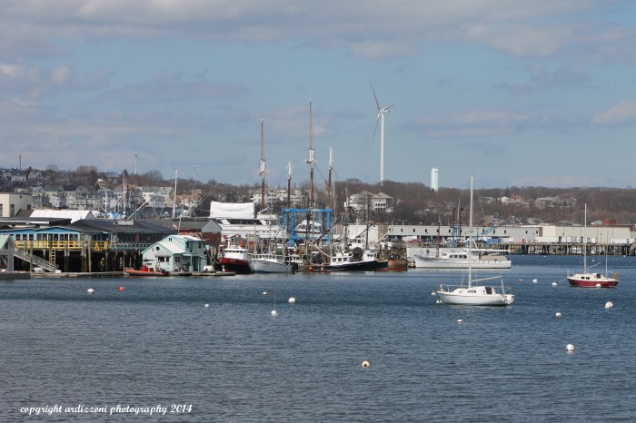 April 9, 2014 Rocky Neck boats