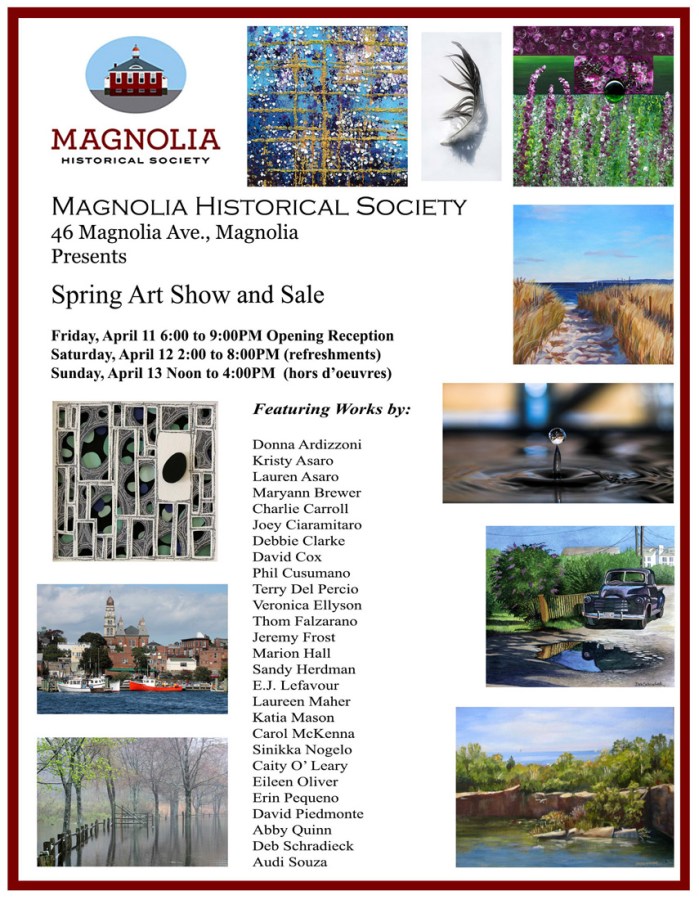 Magnolia Historical Society Spring Art Show poster_debs truck sm