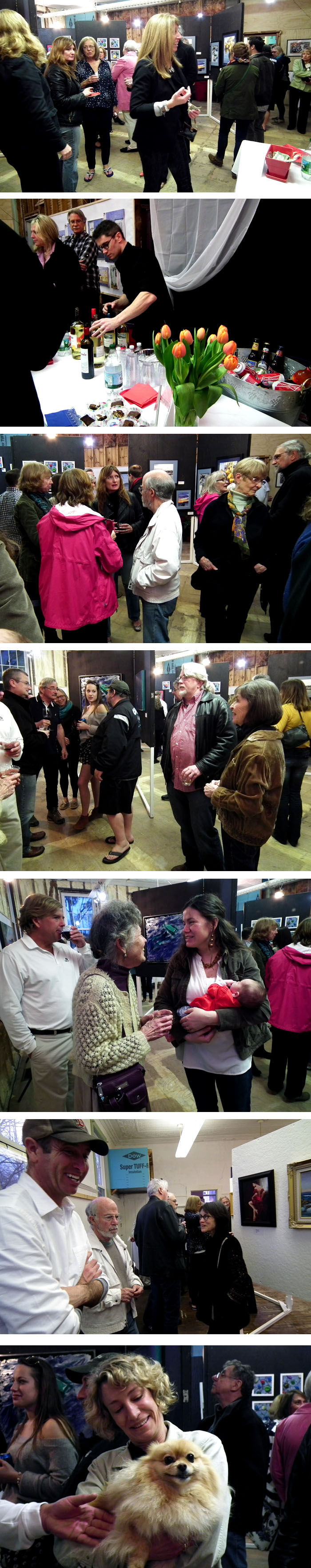 MHS spring art show opening