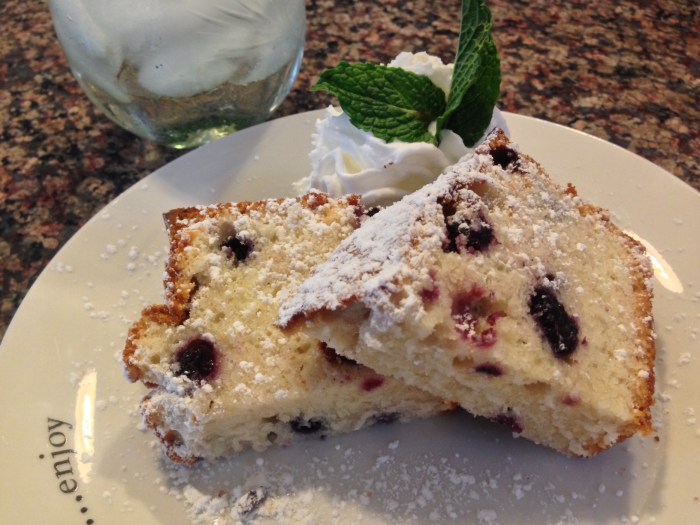 blueberry mascarpone pound cake