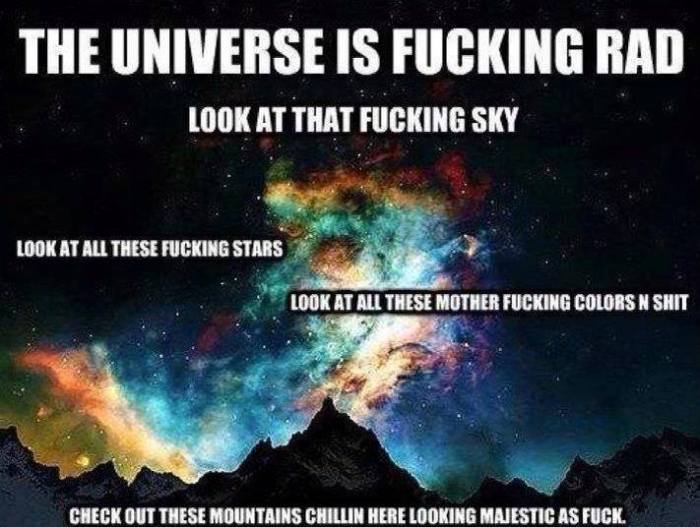 joeys view on the universe