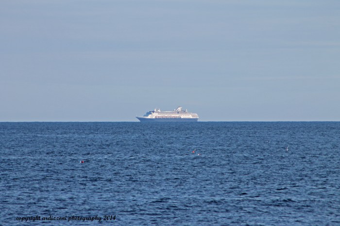 May 24, 2014 off to Bermuda going by on Shore Road