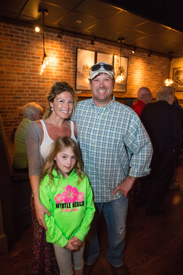 Jeff Cala with his family