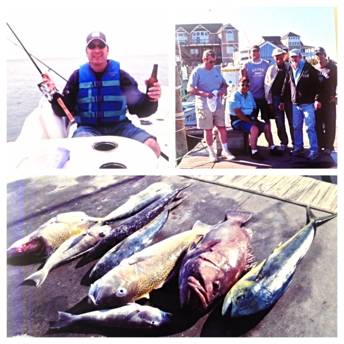 barry fishing trip NC 2014