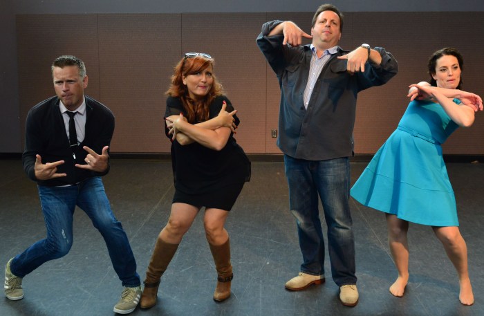 : L to R: Daniel Robert Sullivan, Shana Dirik, Douglas Jabara and Jennifer Ellis.  Photo Credit: Gary Ng
