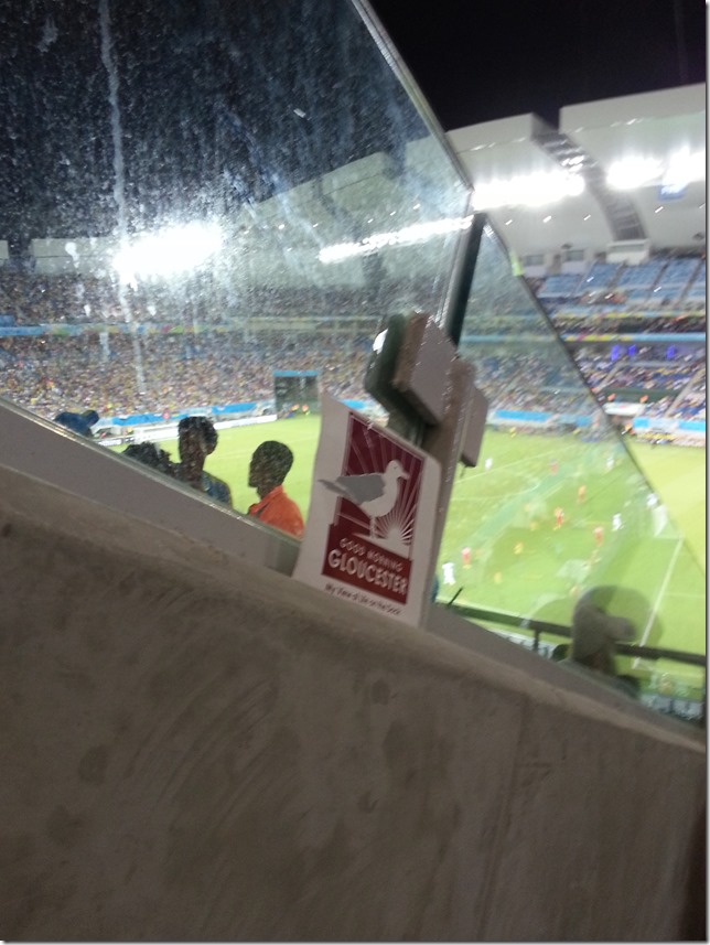 Homie watching USA Ghana