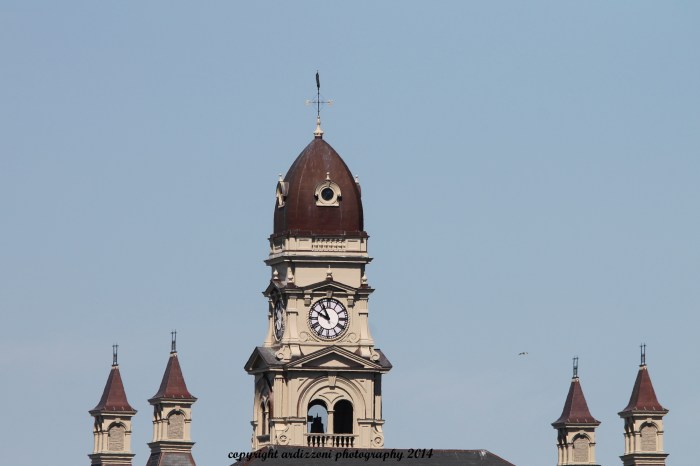 June 15, 2014 city hall from the state pier