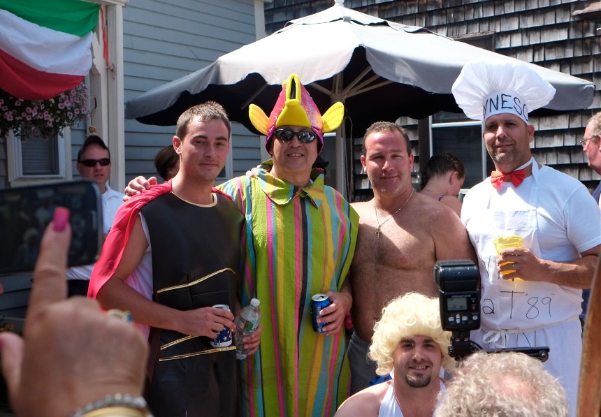 Saint Peter' Fiesta ©Kim Smith 2014. Greasy pole Walkers