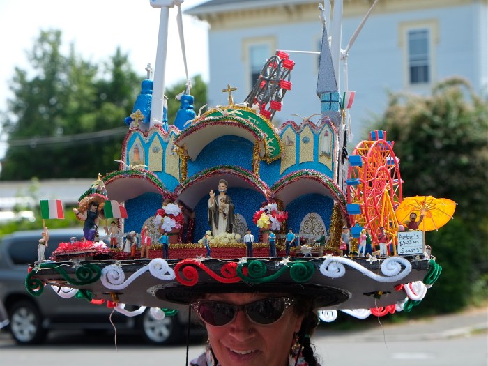 Saint Peter' Fiesta  ©Kim Smith 2014 Hat DetailJPG
