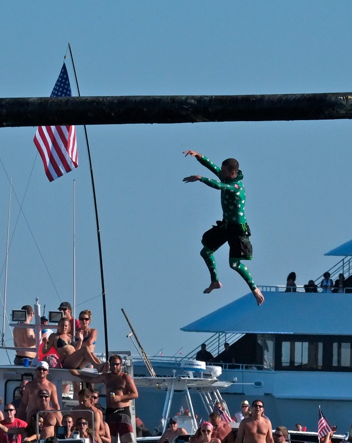 Saint Peter's Fiesta Free Falling ©Kim Smith 2014. -1