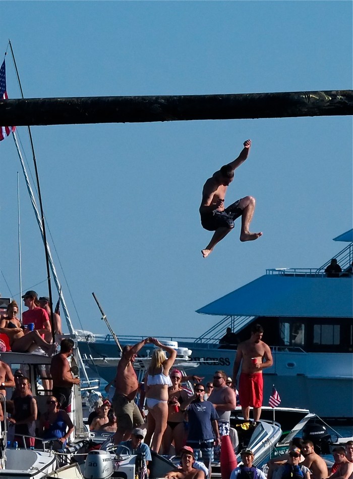 Saint Peter's Fiesta Free Falling ©Kim Smith 2014. -10