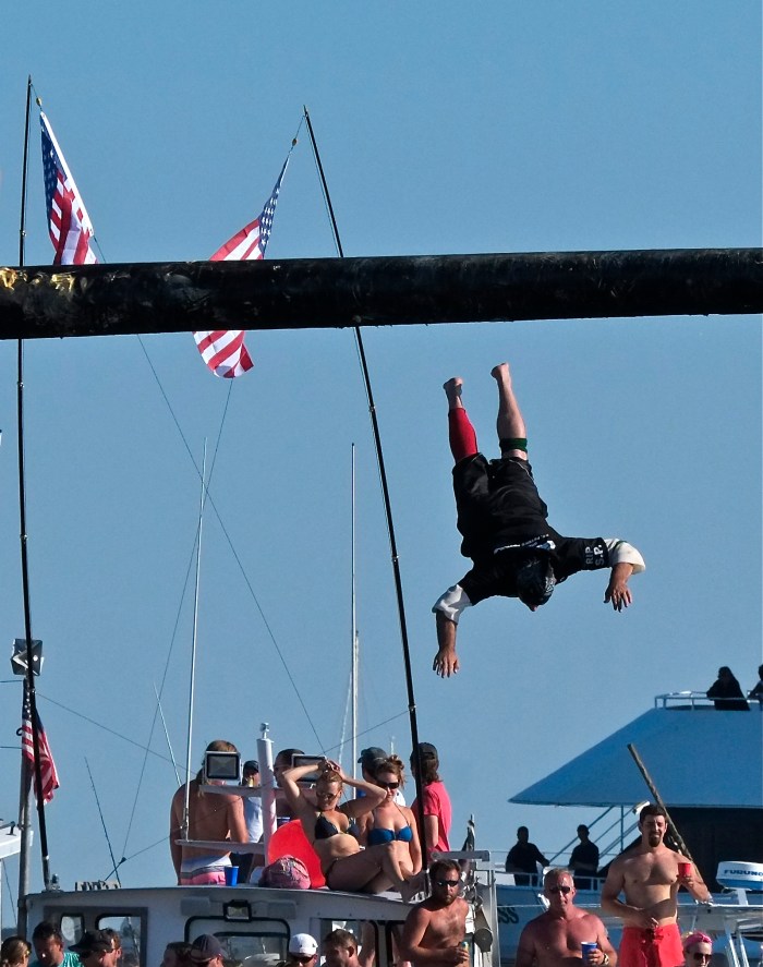 Saint Peter's Fiesta Free Falling ©Kim Smith 2014. -5