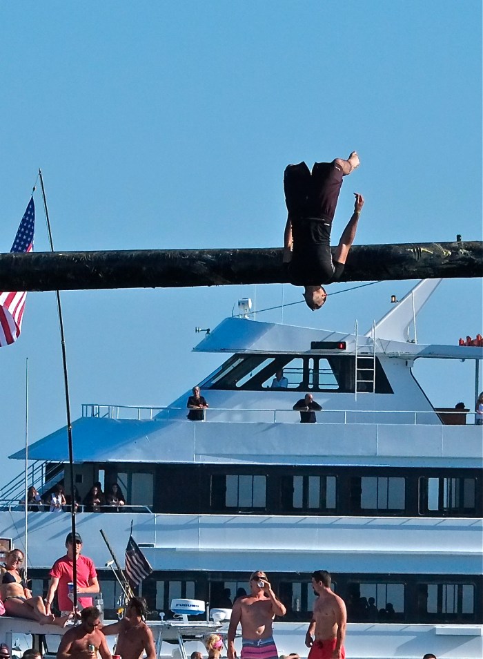 Saint Peter's Fiesta Free Falling ©Kim Smith 2014. -7