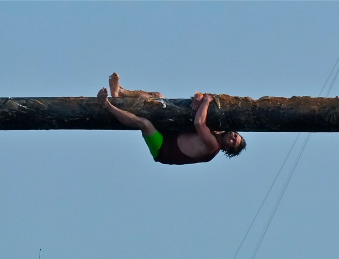 Saint Peter's Fiesta Greasy Pole Saturday ©Kim Smith 2014 -17