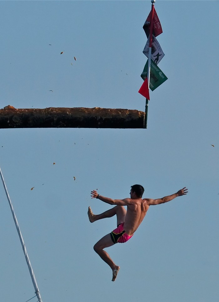 Saint Peter's Fiesta Greasy Pole Saturday ©Kim Smith 2014 -7