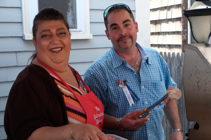 Sefatia and Matt Thekan Saint Peter' Fiesta ©Kim Smith 2014.