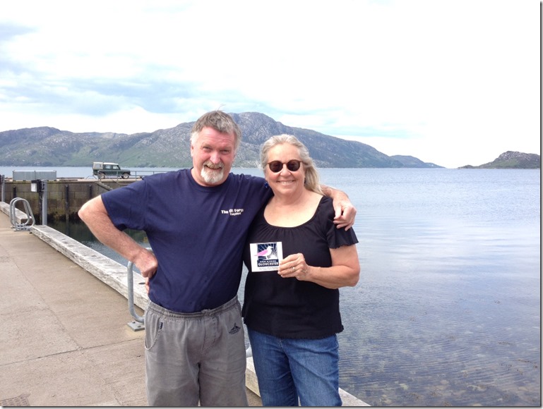 The Storys Represent in Inverie, Scotland