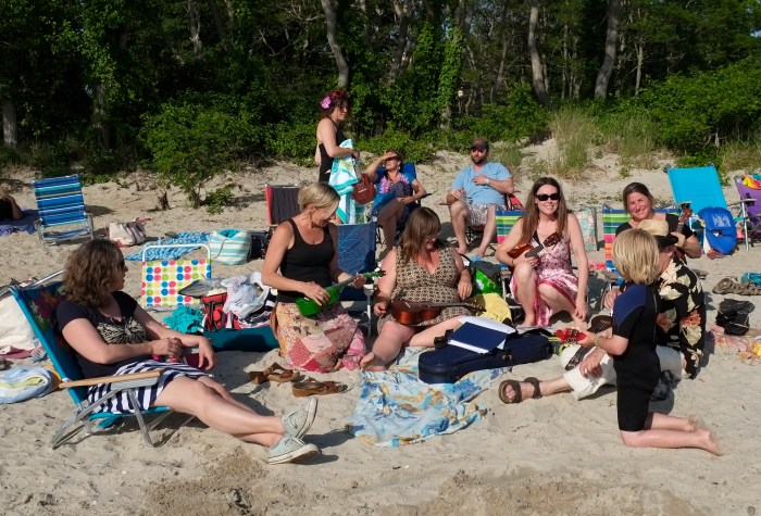 Ukelists Niles Beach ©Kim Smith 2014JPG