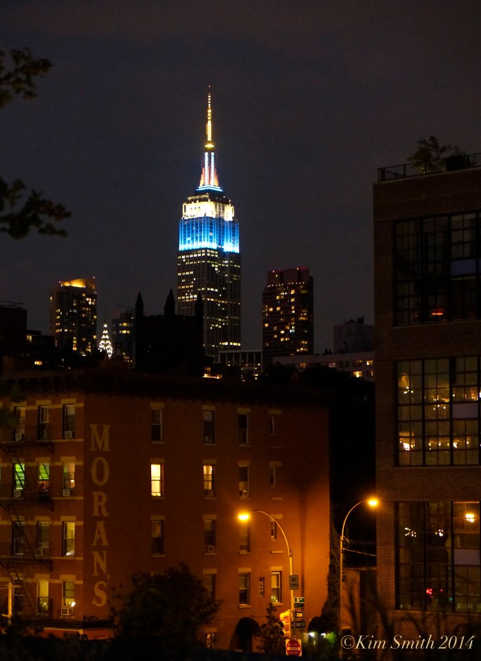 Chrysler Building night Highline ©Kim Smith 2014