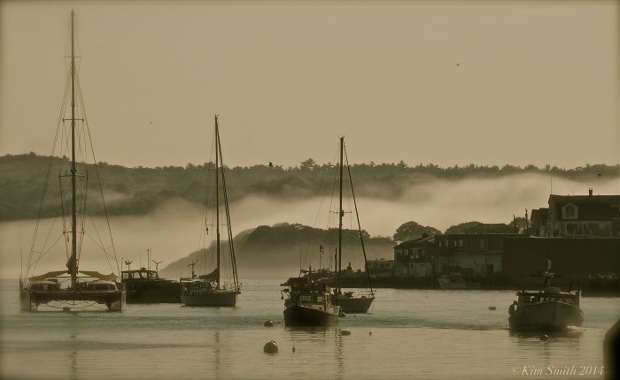 Gloucester Harbor Fog ©Kim Smith 2014