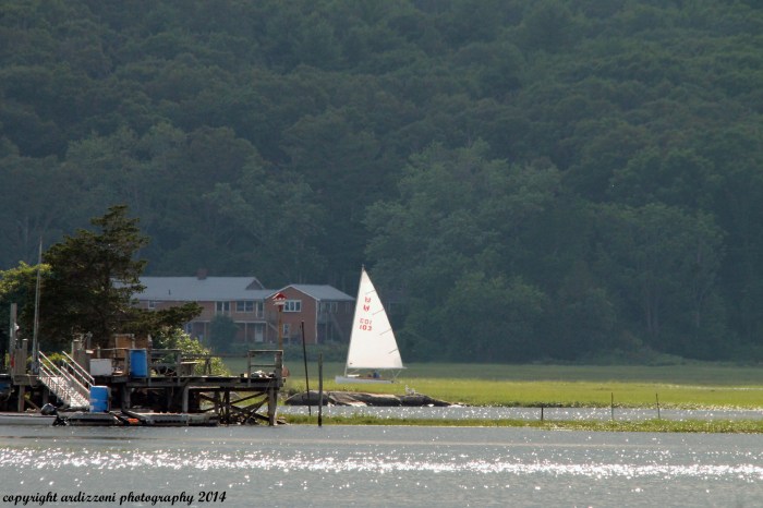 July 17, 2014 sailing around the squam