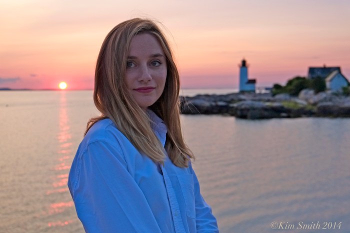 Liv Hauck Lighthouse Beach Gloucester wb ©Kim Smith 2014 -2