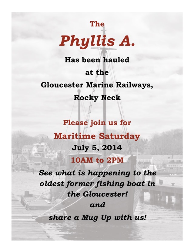 Maritime Saturday poster first 2014