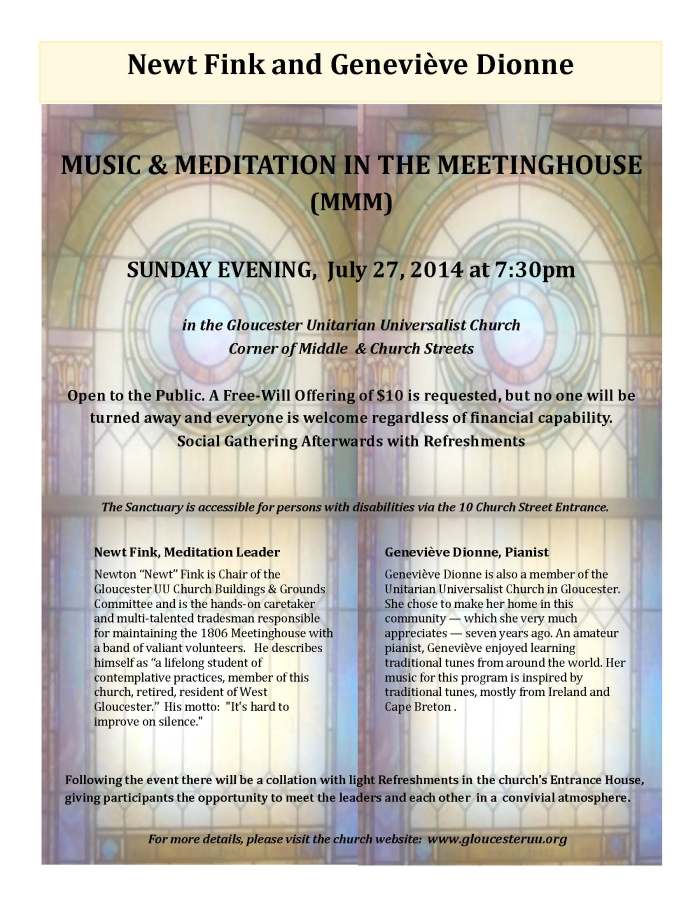 MMM Flyer 27 July 14