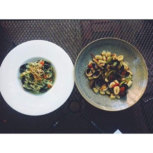 Paolo and Chef Scott at Opus