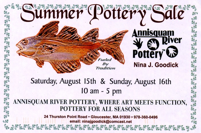 nina goodick_summer pottery sale