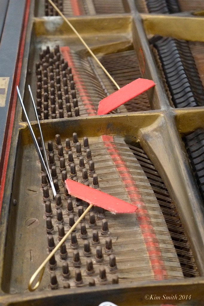 Piano cleaner squeegee ©Kim Smith 2014