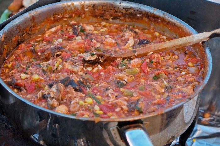 Rosalie Harrington's dogfish stew ©Kim Smith 2014