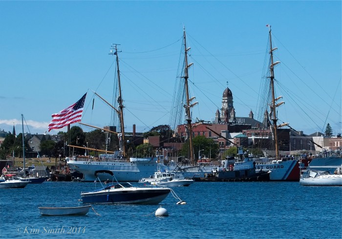 USCG Barque Eagle Gloucester MA ©Kim Smith 2014 -1