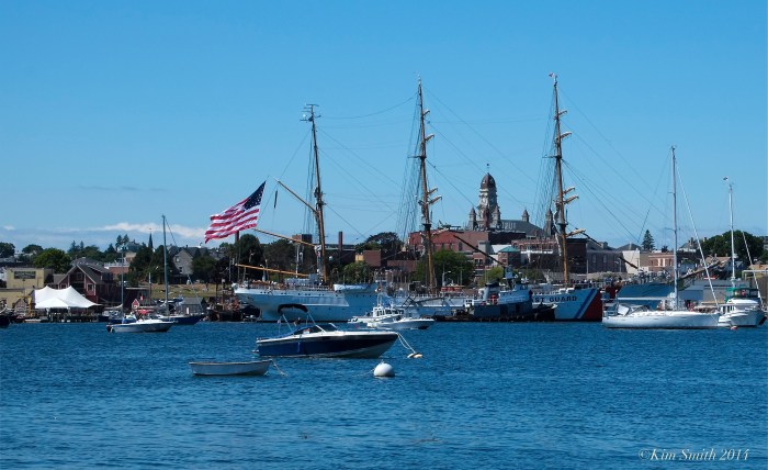 USCG Barque Eagle Gloucester MA ©Kim Smith 2014 -2