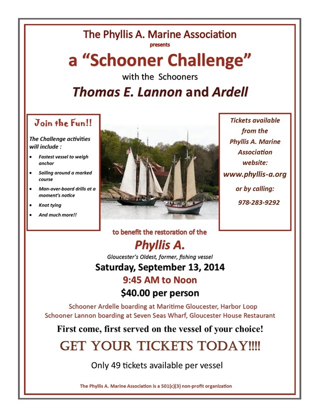2014 schooner challenge sail