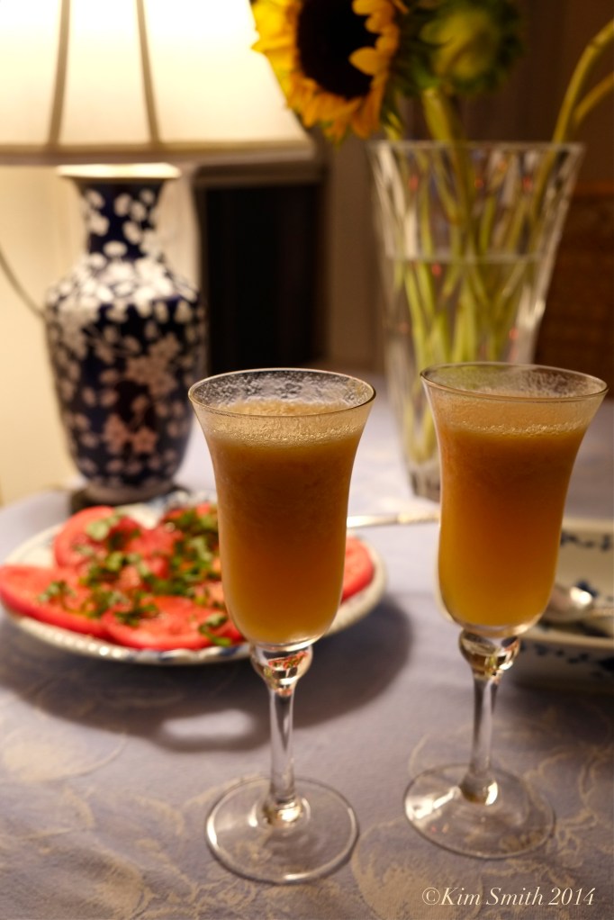 Bellinis from our peach tree ©kim Smith 2014 copy