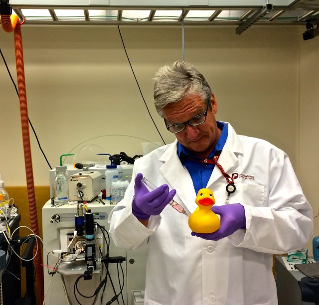 You're going to feel a little pinch Rubber Duck