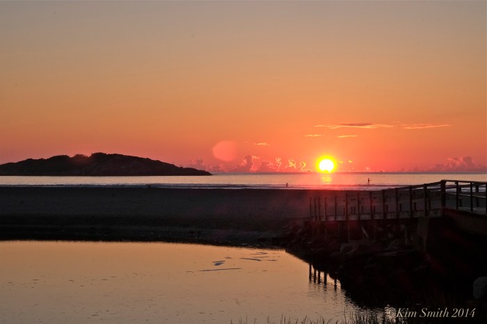 Good Harbor Beach September sunrise ©kim Smith 2014