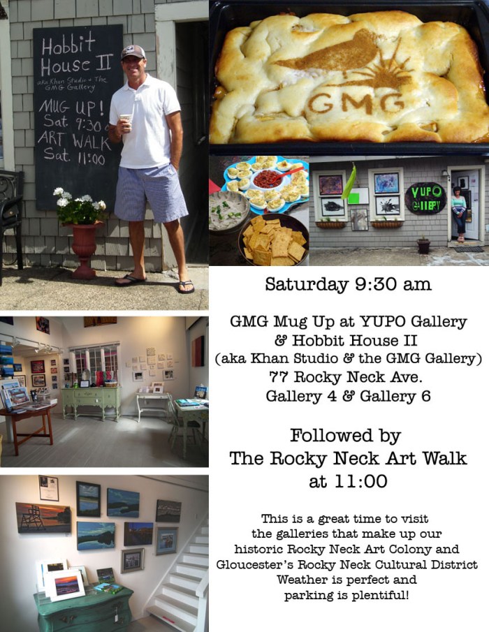mug up and art walk