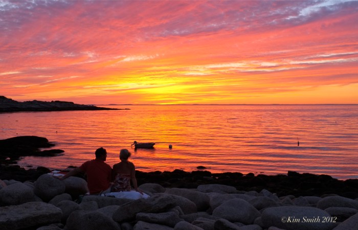 Lobster pool Restaurant-rockport-sunset-©Kim Smith 2012