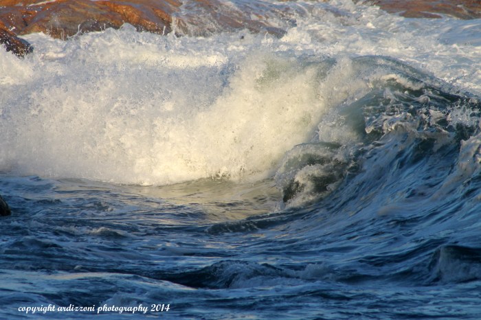 October 2, 2014 surf on shore road