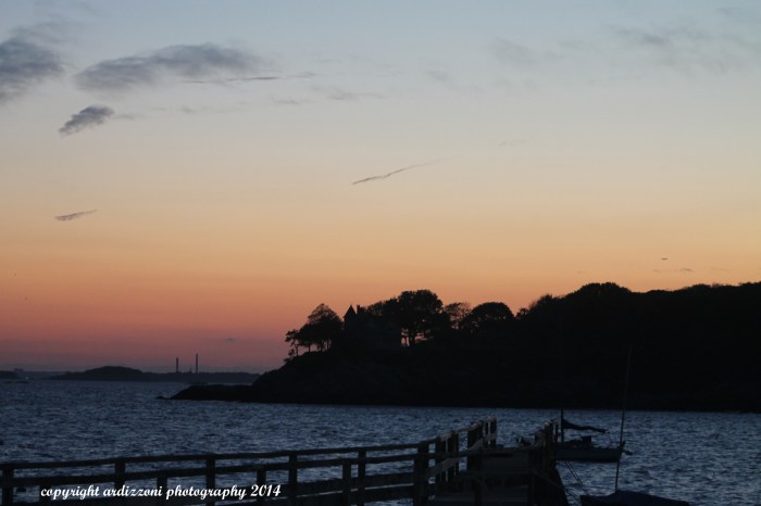 October 6, 2014 beautiful sky over Magnolia Harbor