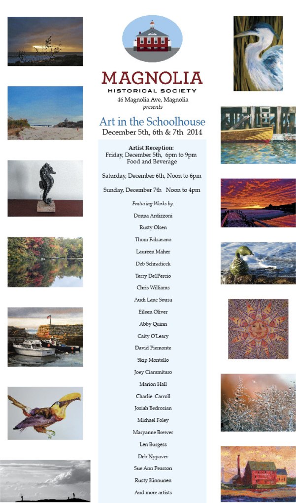 2014 flyer Magnolia Art Show