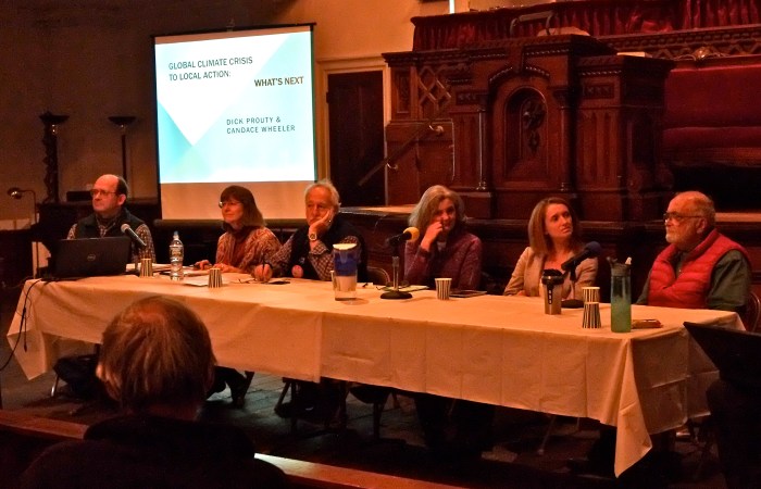 Climate crisis panel ©Kim Smith 2014