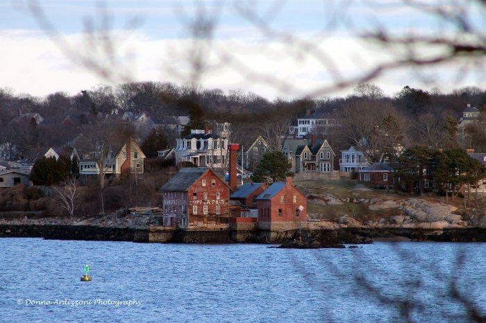 January 12, 2013 paint factory through the trees