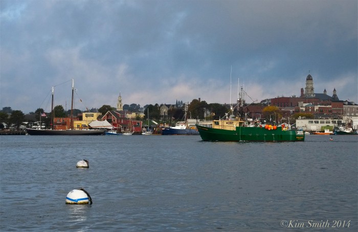 Michael & Kristen Gloucester fishing boat ©Kim Smith 2014