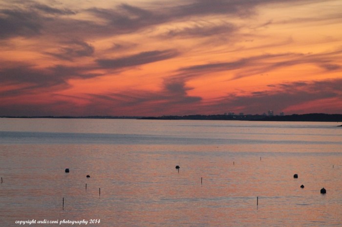 November 9, 2014 sunset on November 9, 2014