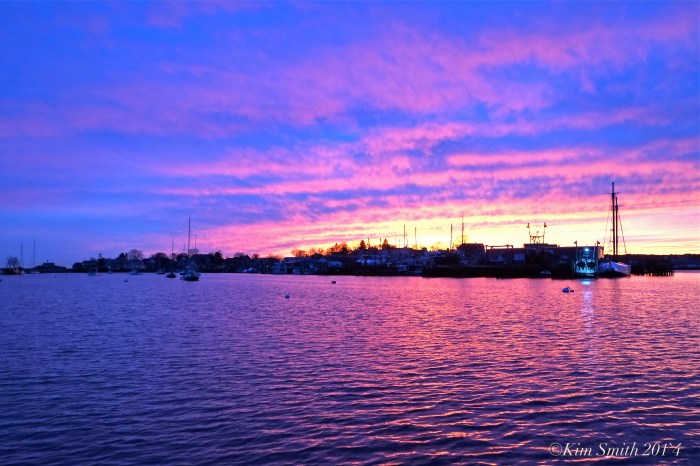 Smiths Cove November sunset Gloucester MA ©Kim Smith 2014 -3