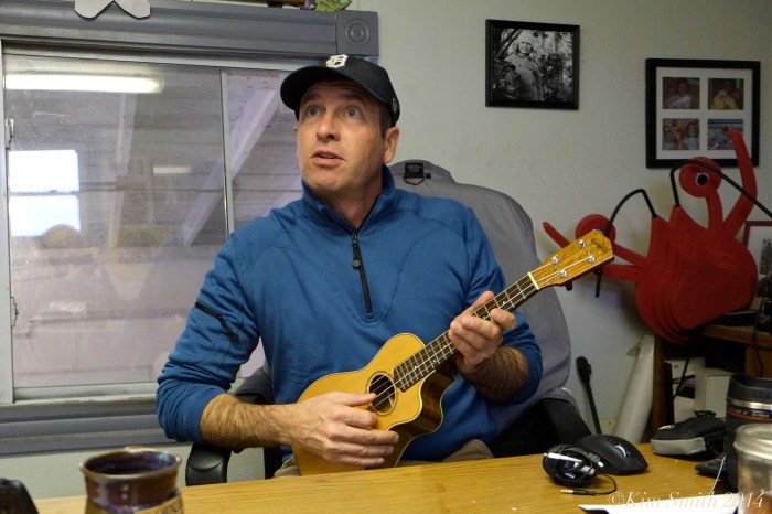 Joey Ciaramitaro John Hicks uklele interview -2 ©Kim Smith 2014.