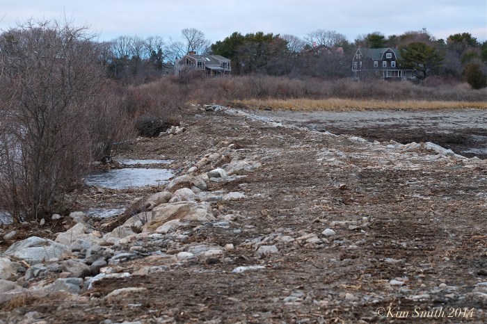Niles Pond Brace Cove berm causeway restoration -3 ©Kim Smith 2014.JPG